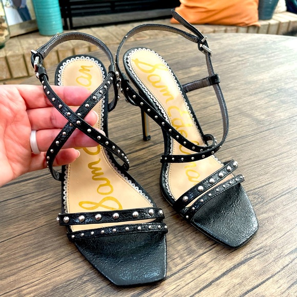 Sam Edelman - Strappy Black Sandal; size 8 - Picture 2 of 2
